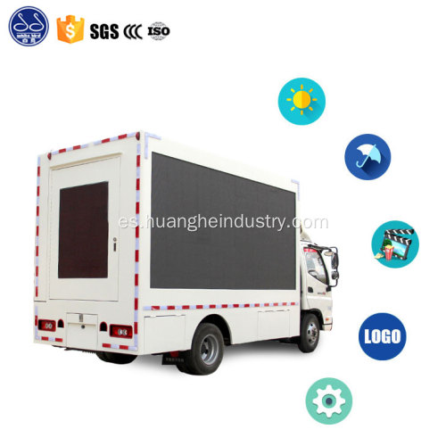 dongfeng led street show stage truck para la venta